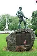 World War I Monument (1928–29), Barre, Massachusetts.