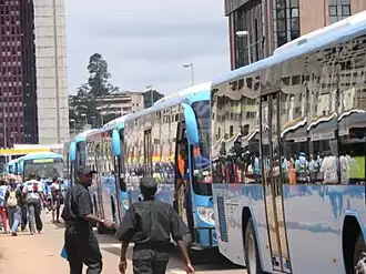 Buses in Yaoundé