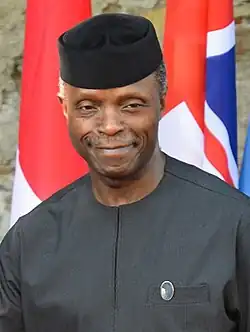 &nbsp;Nigeria Yemi Osinbajo, Acting President